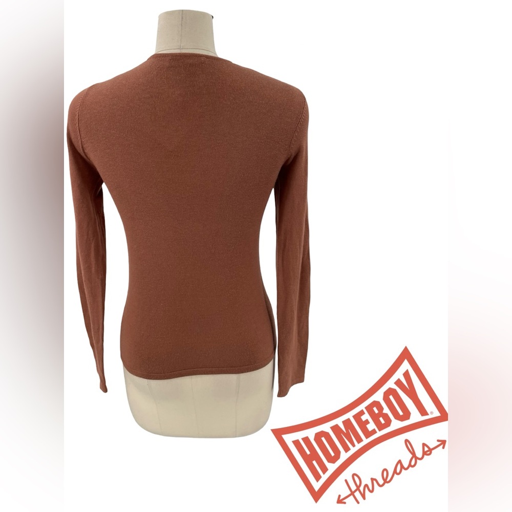 Kookai Rust Cardigan Sweater - Picture 2 of 3